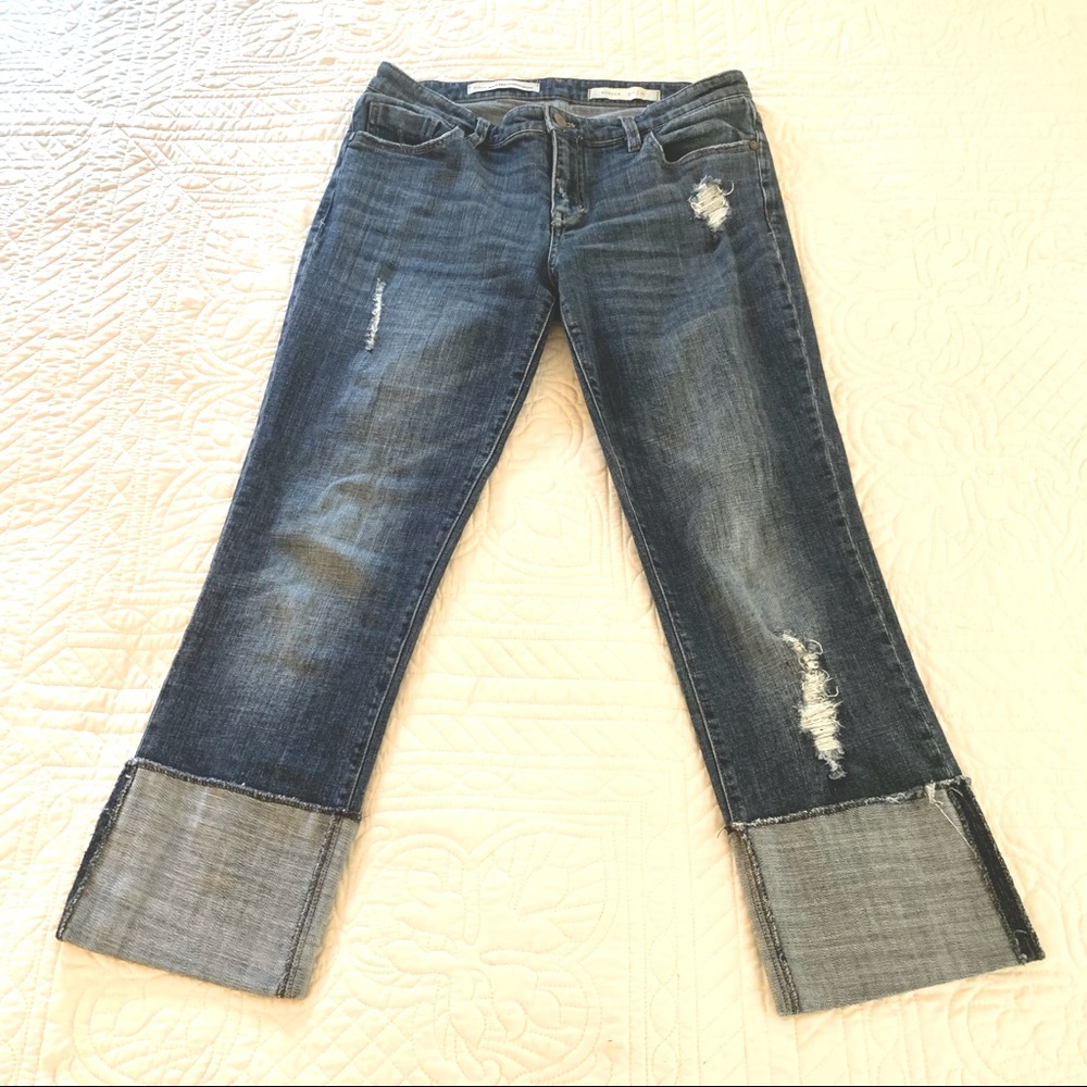 Pilcro and the Letterpress cropped jeans 27